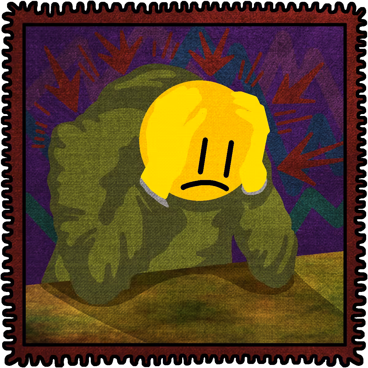 Anxiety Stamp