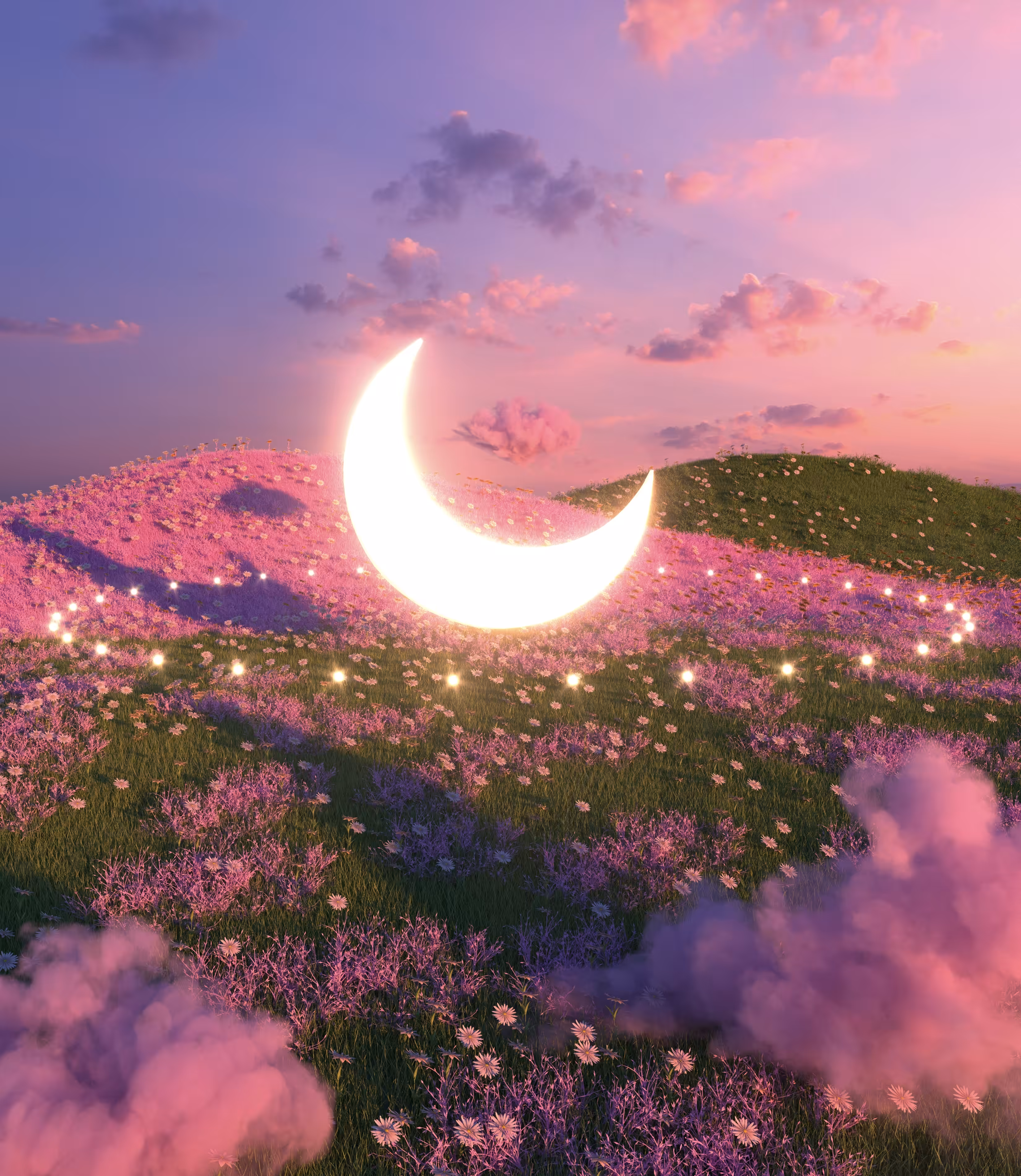 Moon in Spring