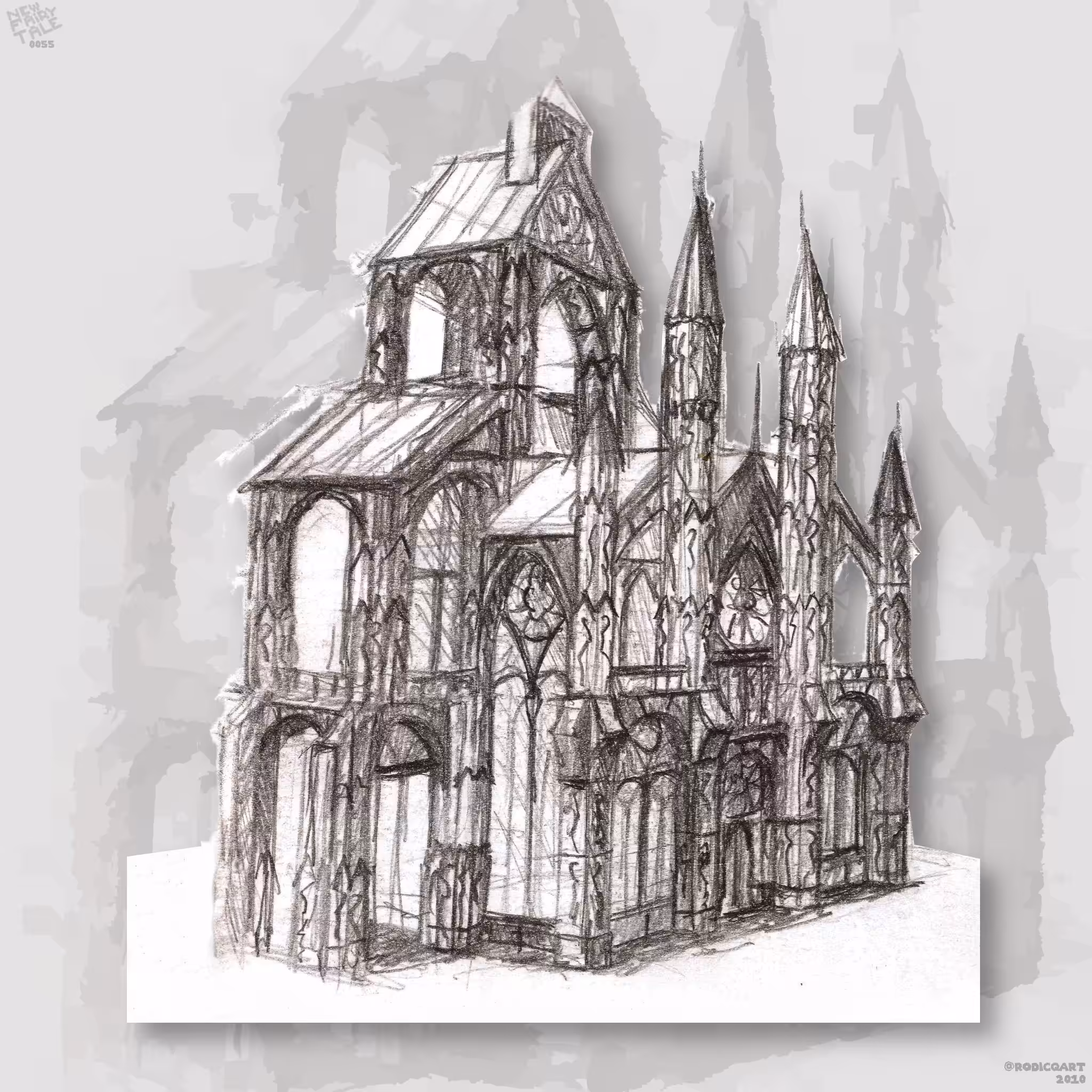Cathedral in Sketchbook 0055