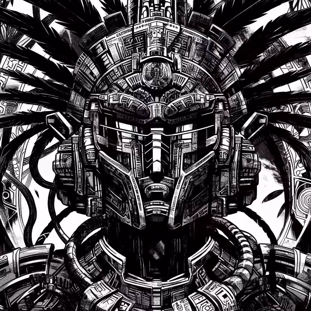 CyberAztec Gods: Aztec #4