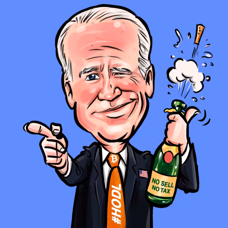 CryptoDrunk #35: Joe Biden - Don’t pay tax, just #HODL