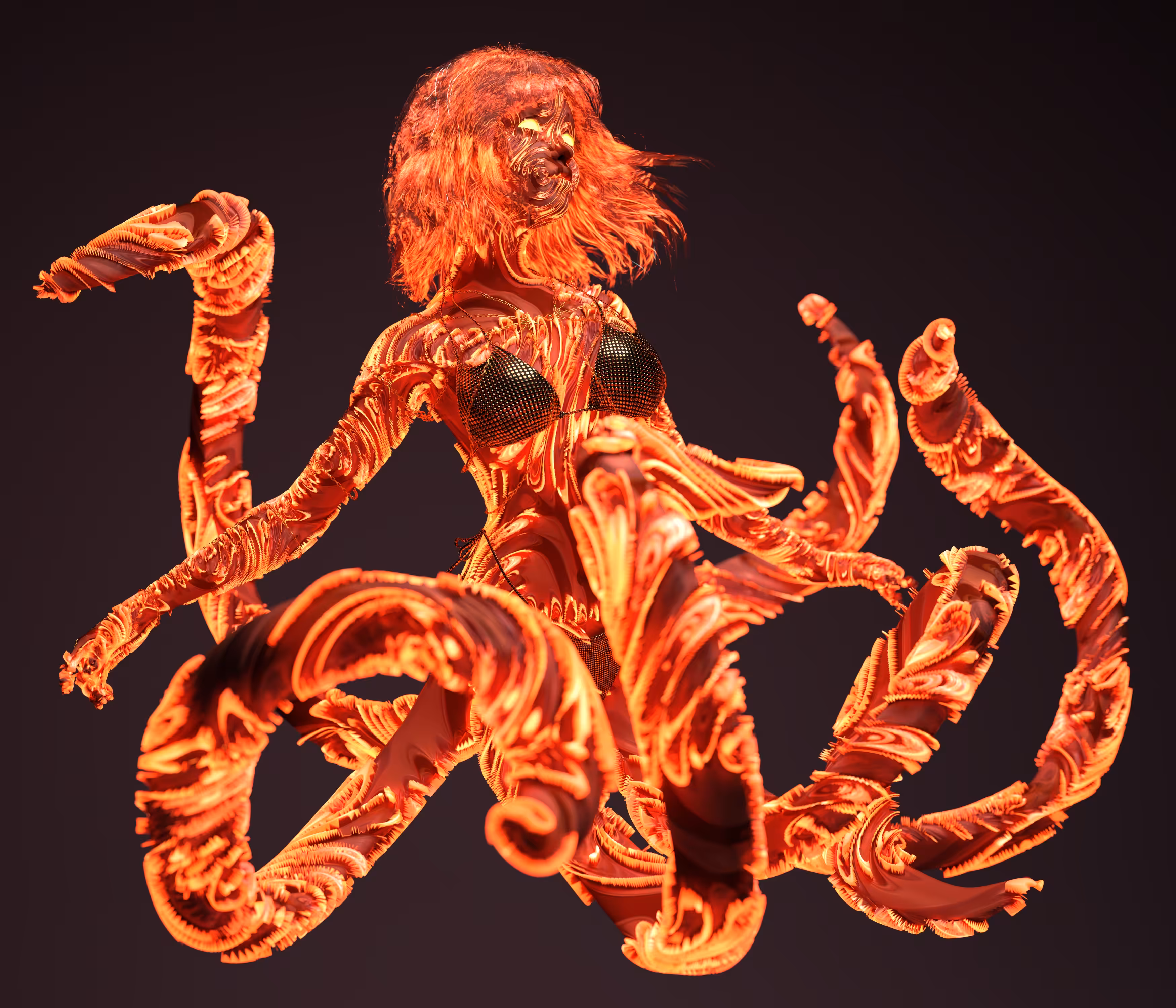 Mutated Pixel : Weird Metal: Mutated Pixel : Pixel is Lava