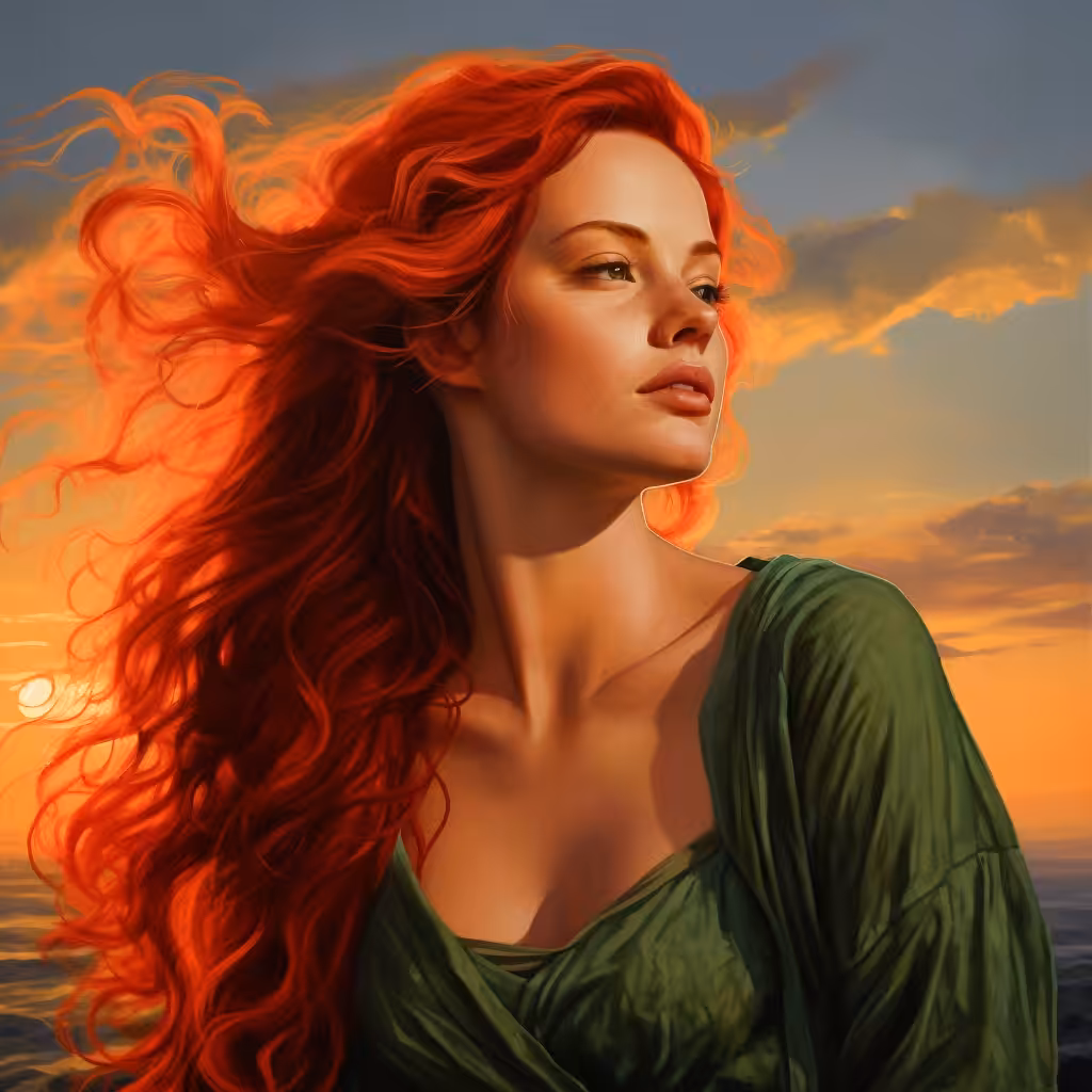 Summer sunset