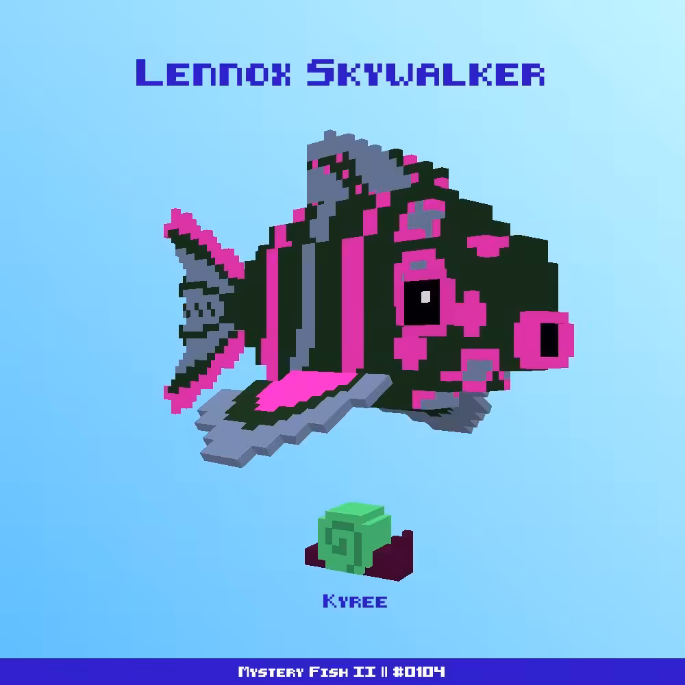 Lennox Skywalker :: Mystery Fish 0104/1000