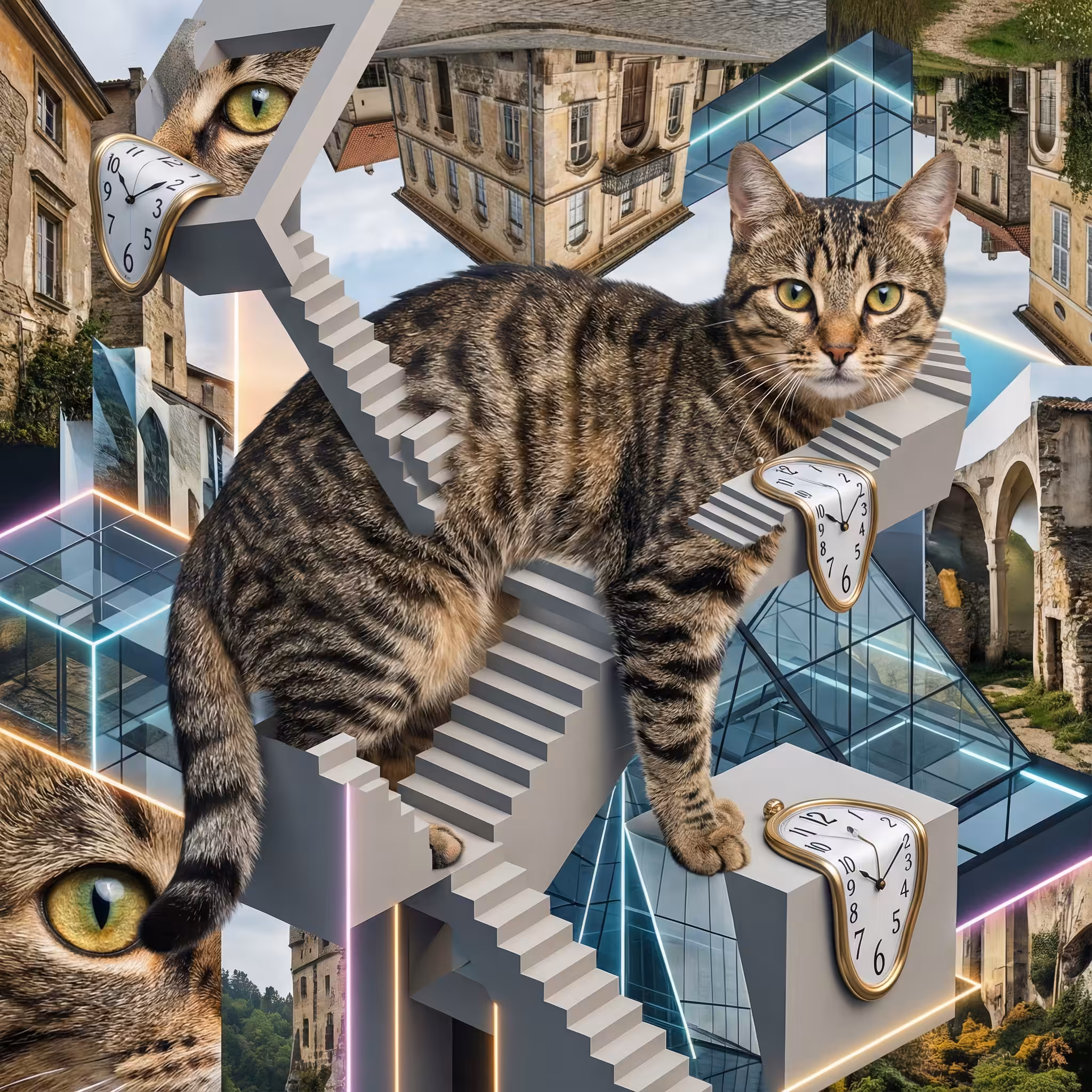 abstract cats #2