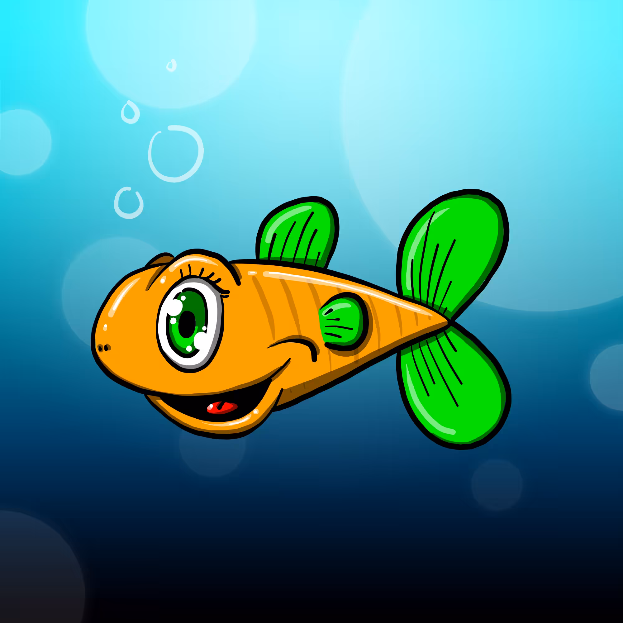 Neon Fish #4/50