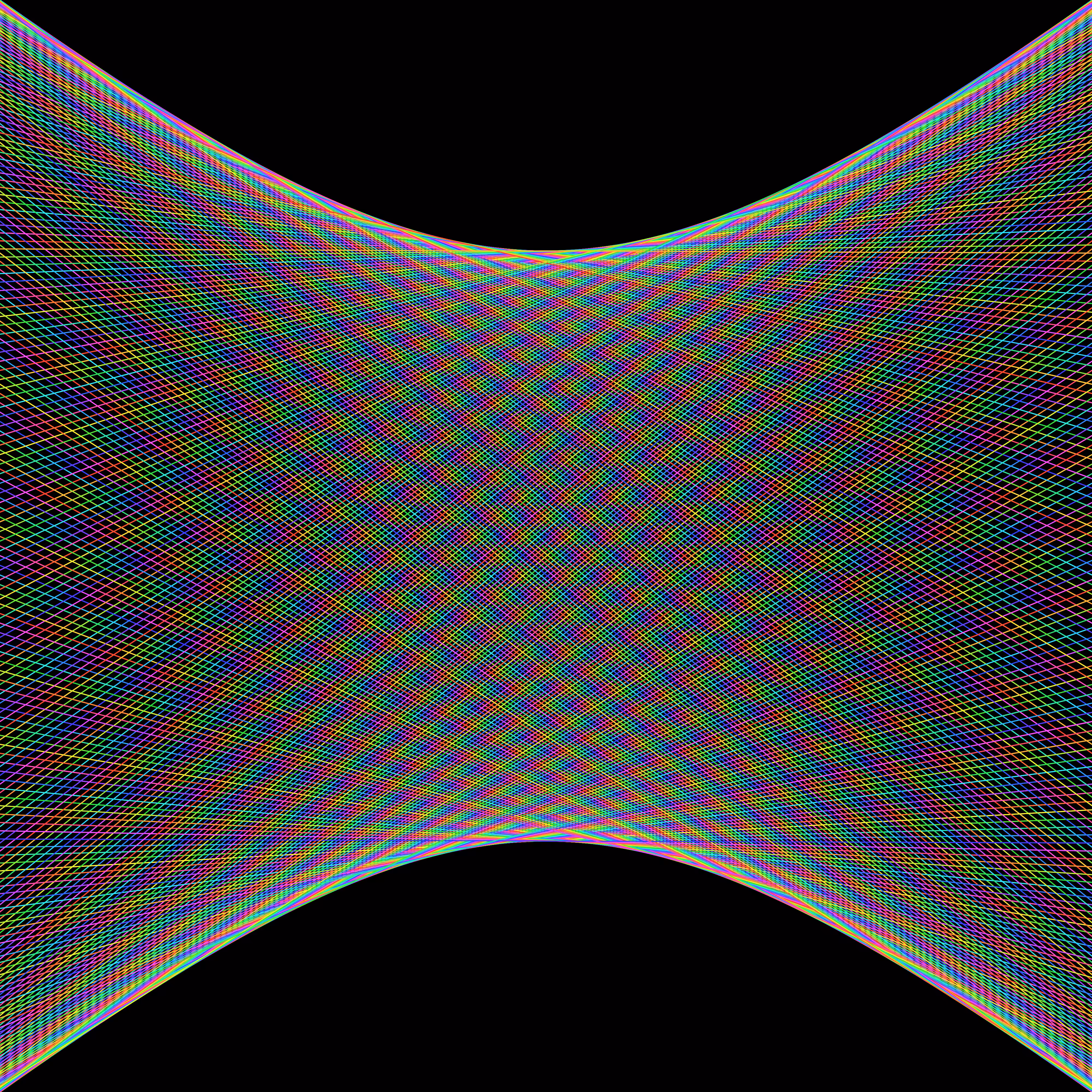 Lines as a Hyperboloid