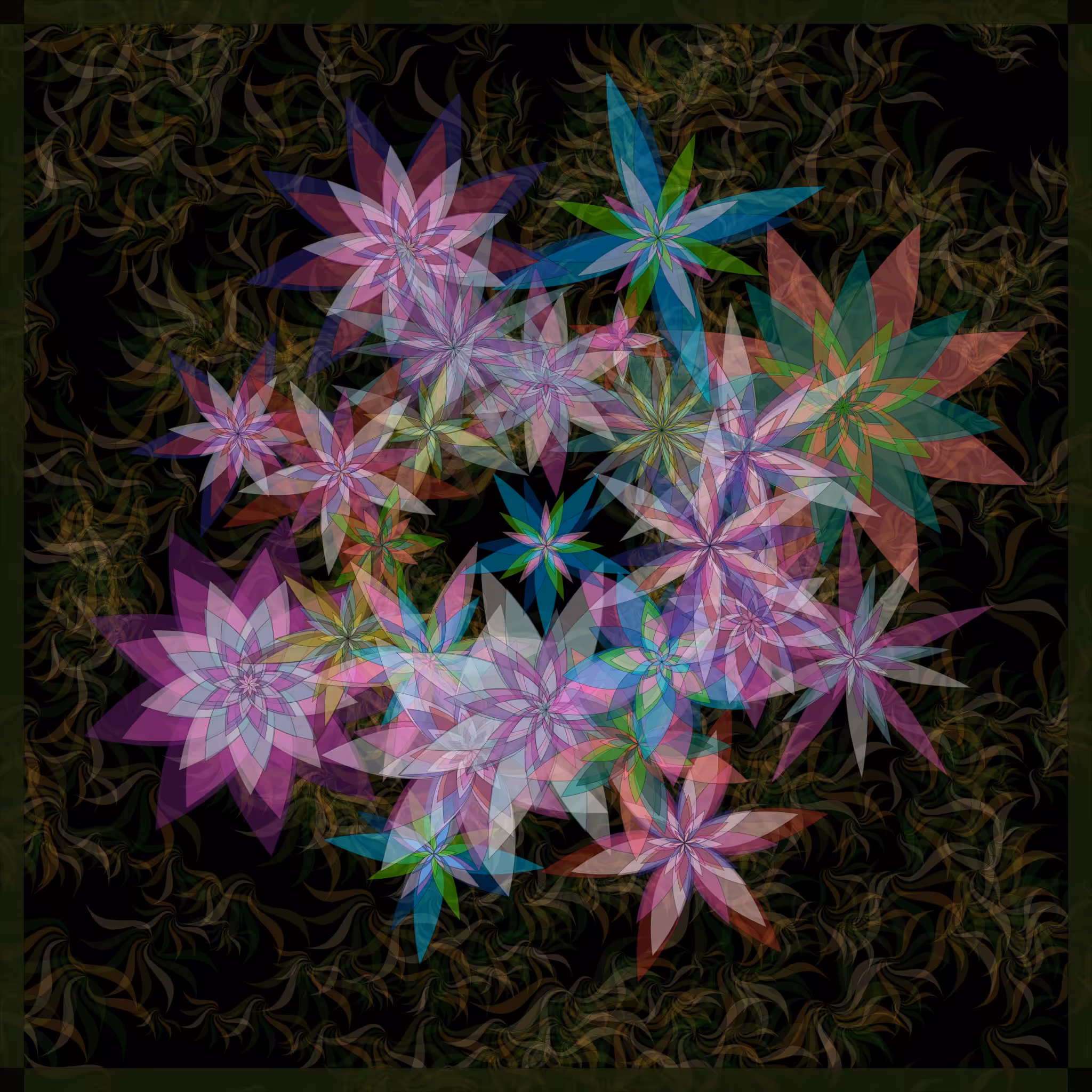 Bezier Garden #16