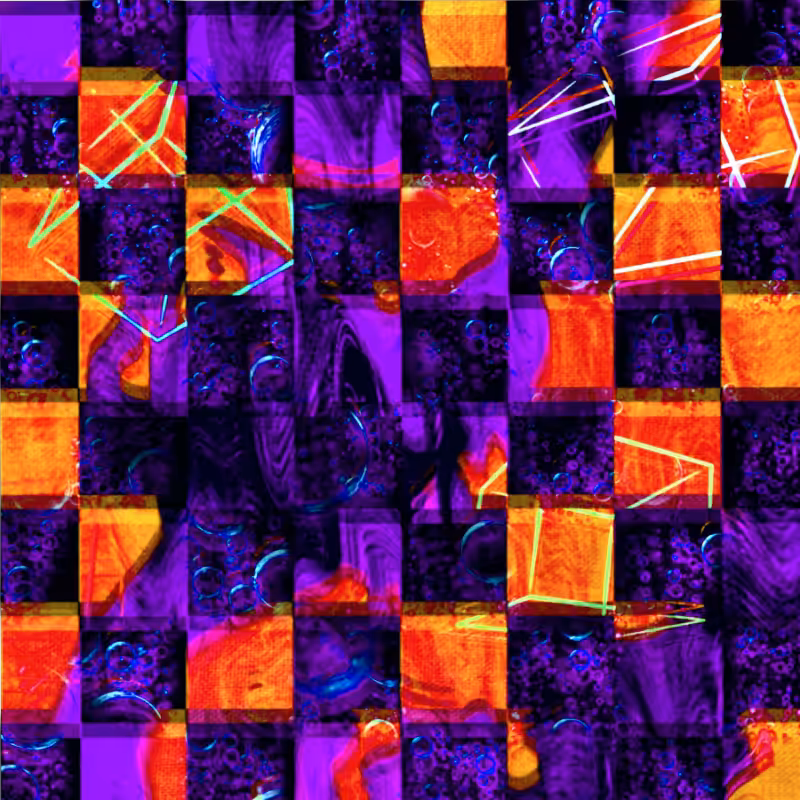 Checkered Neon