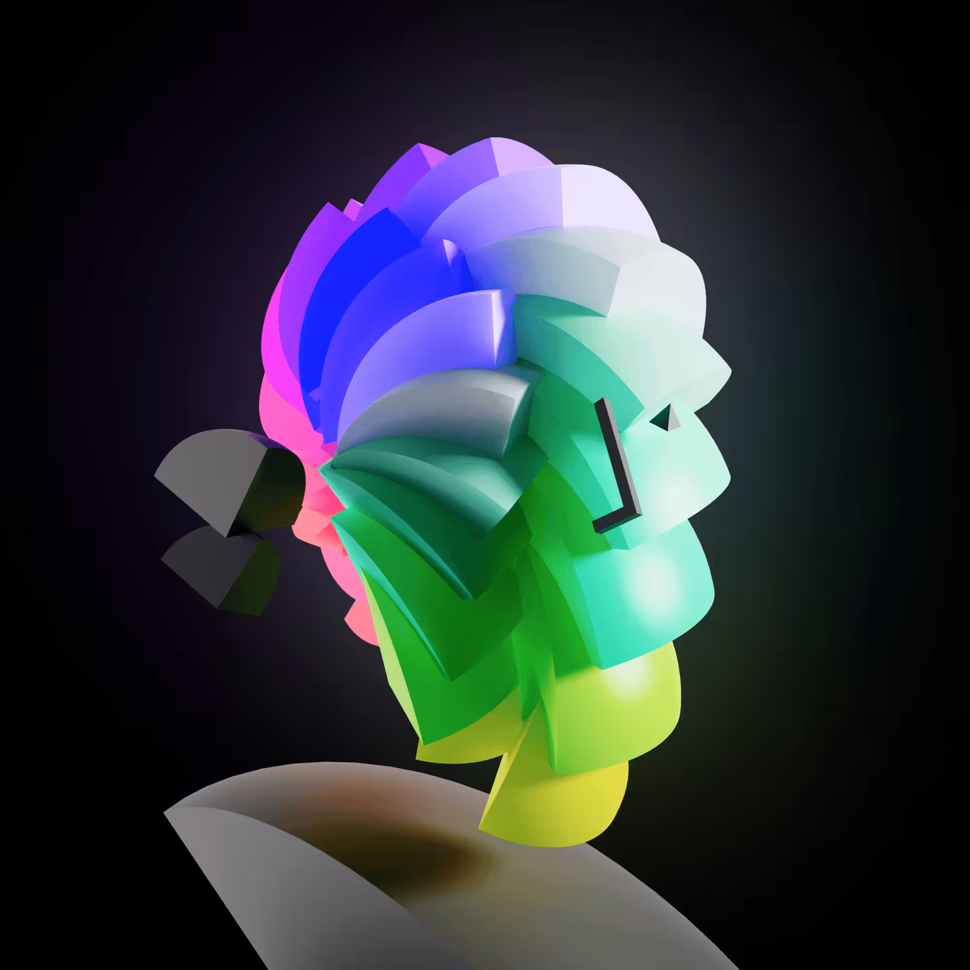 Fractal Head #020