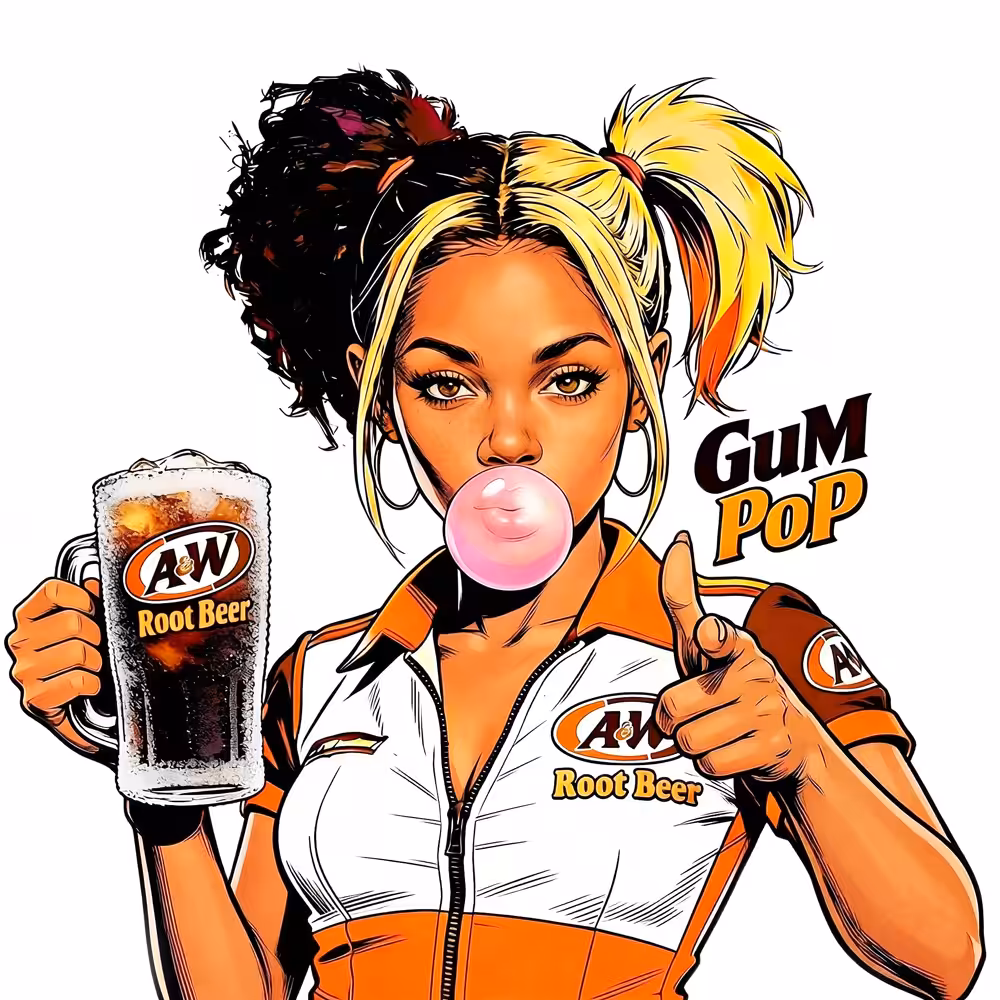 GUM POP - Sugar Rush Society: GUM POP 031 - A&W Root Beer Queen
