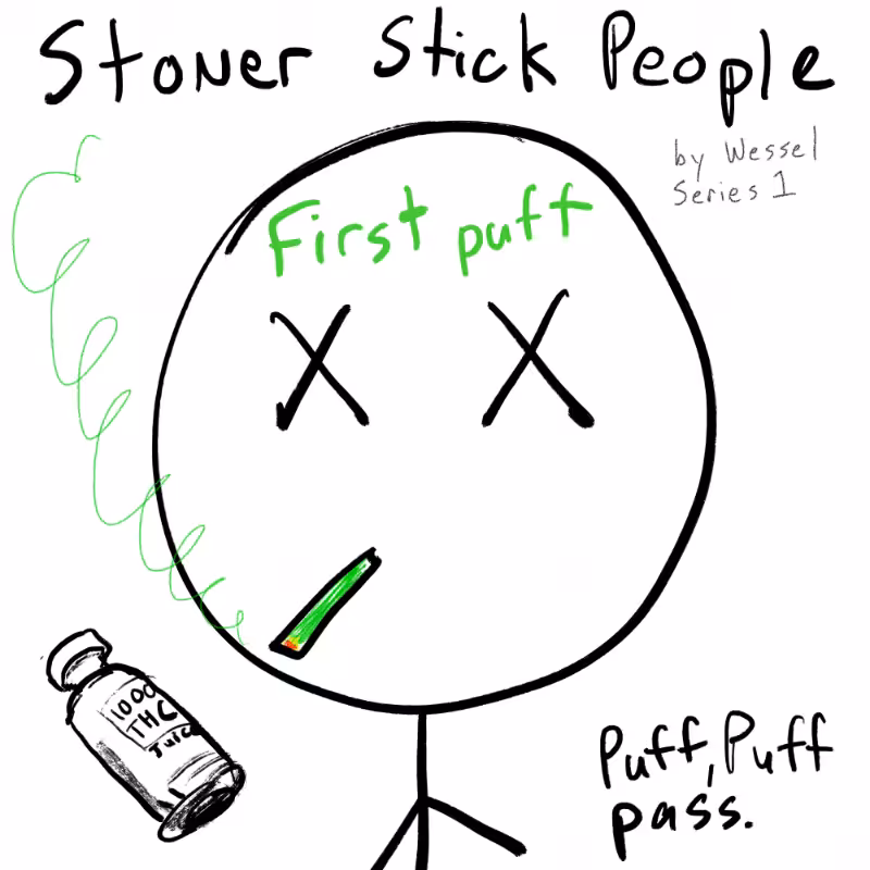 Stoner Stick People #124