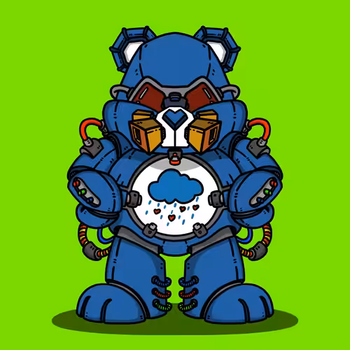 CareBear 04 - Grumpy