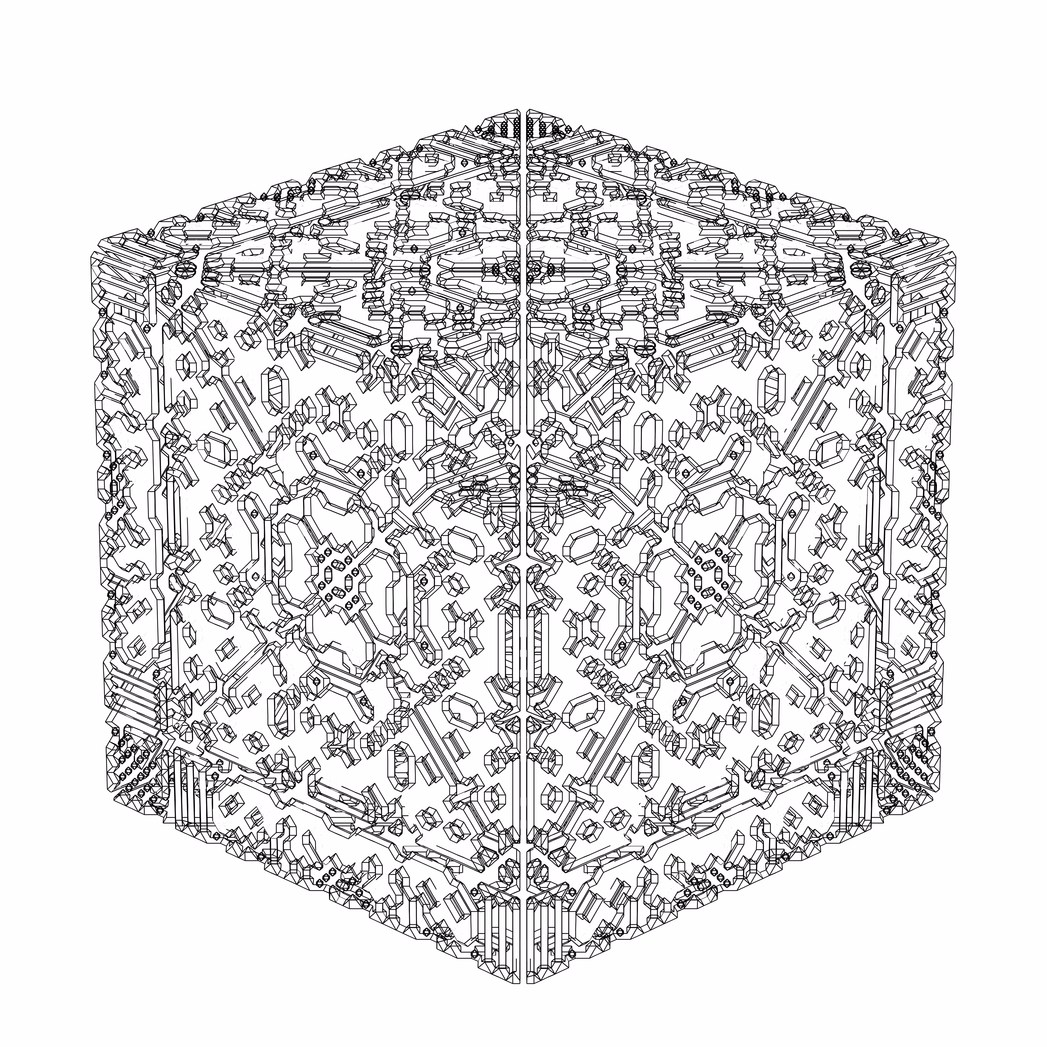 LL21 Alien Art Cube #830