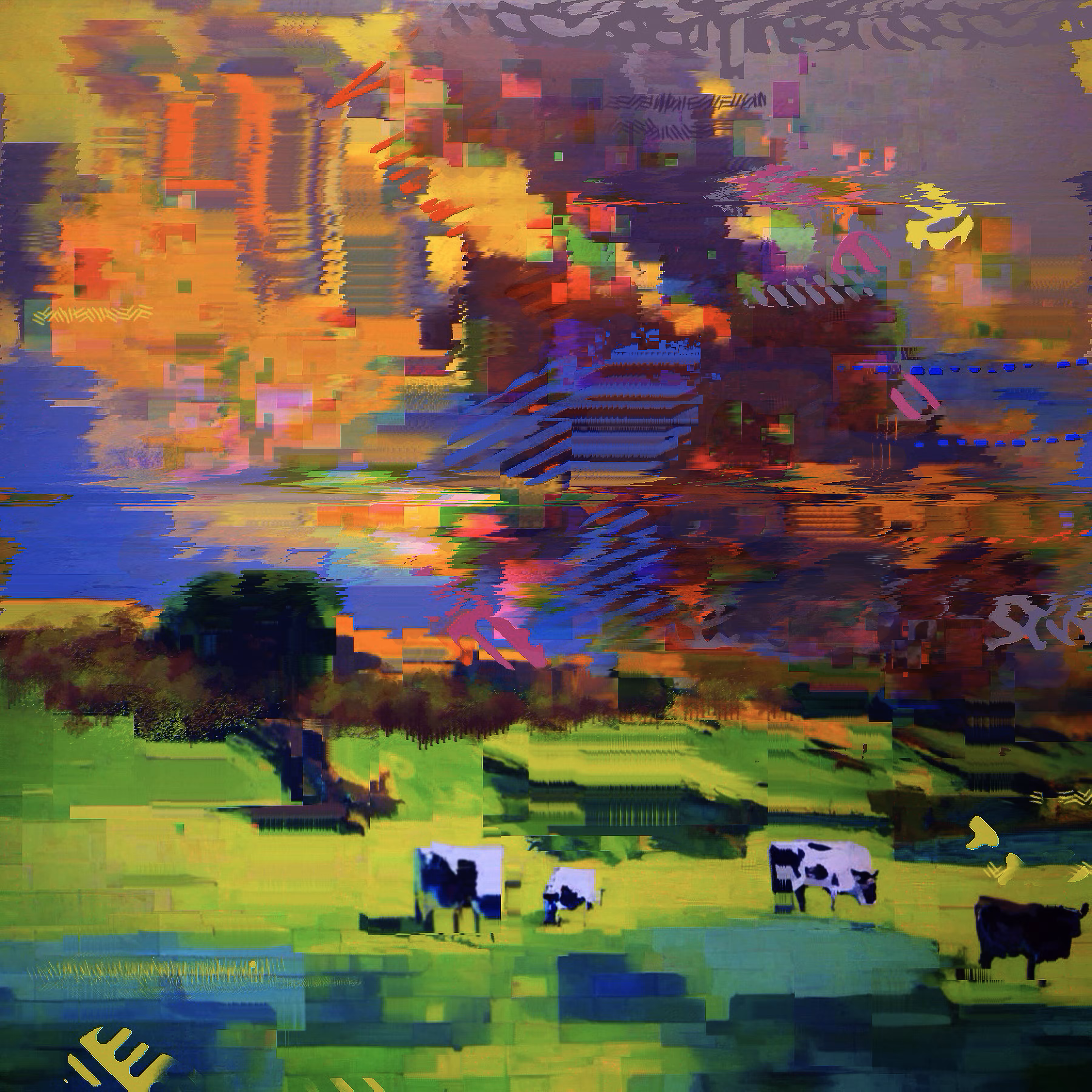 Landscape with Cows