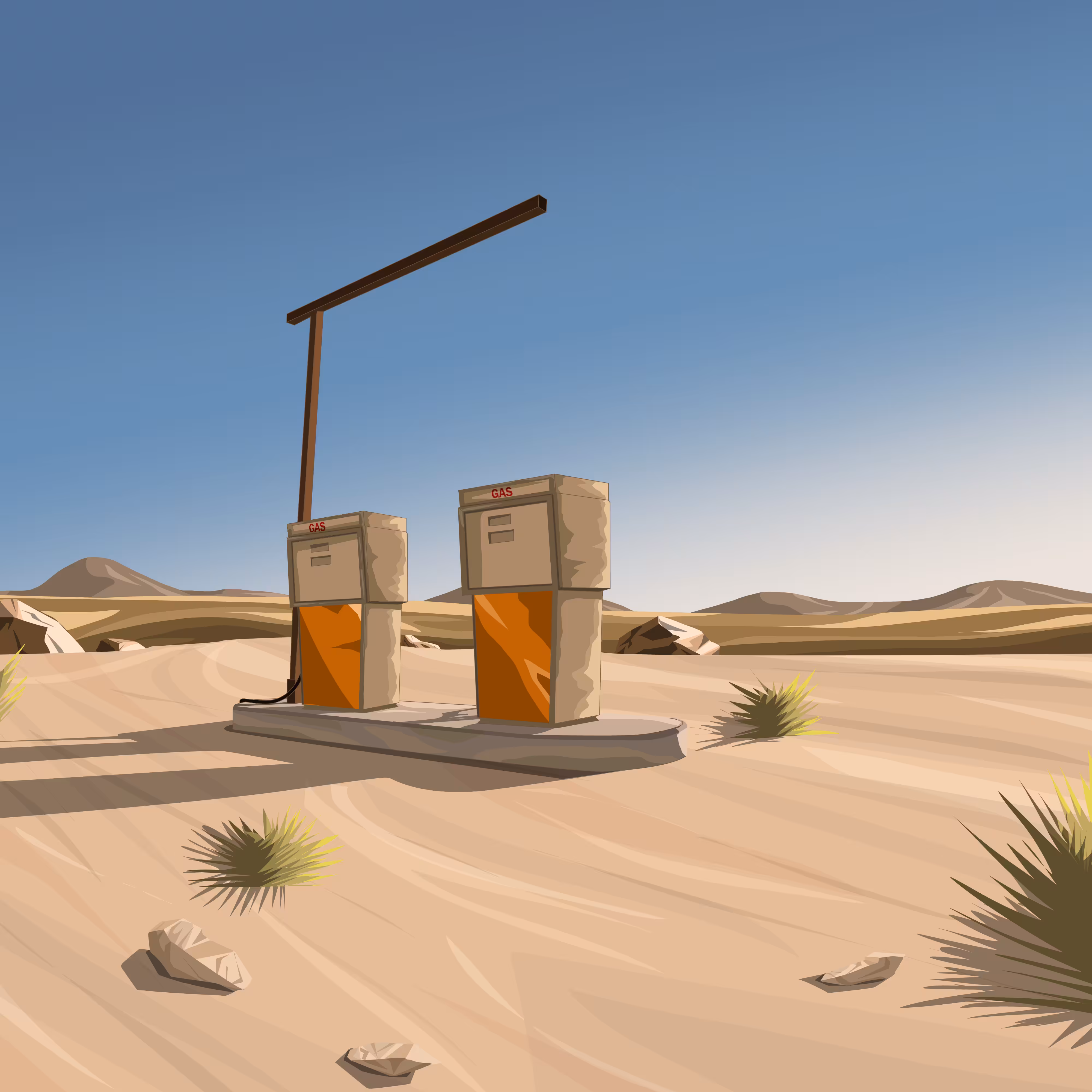 Abandoned Gas Station