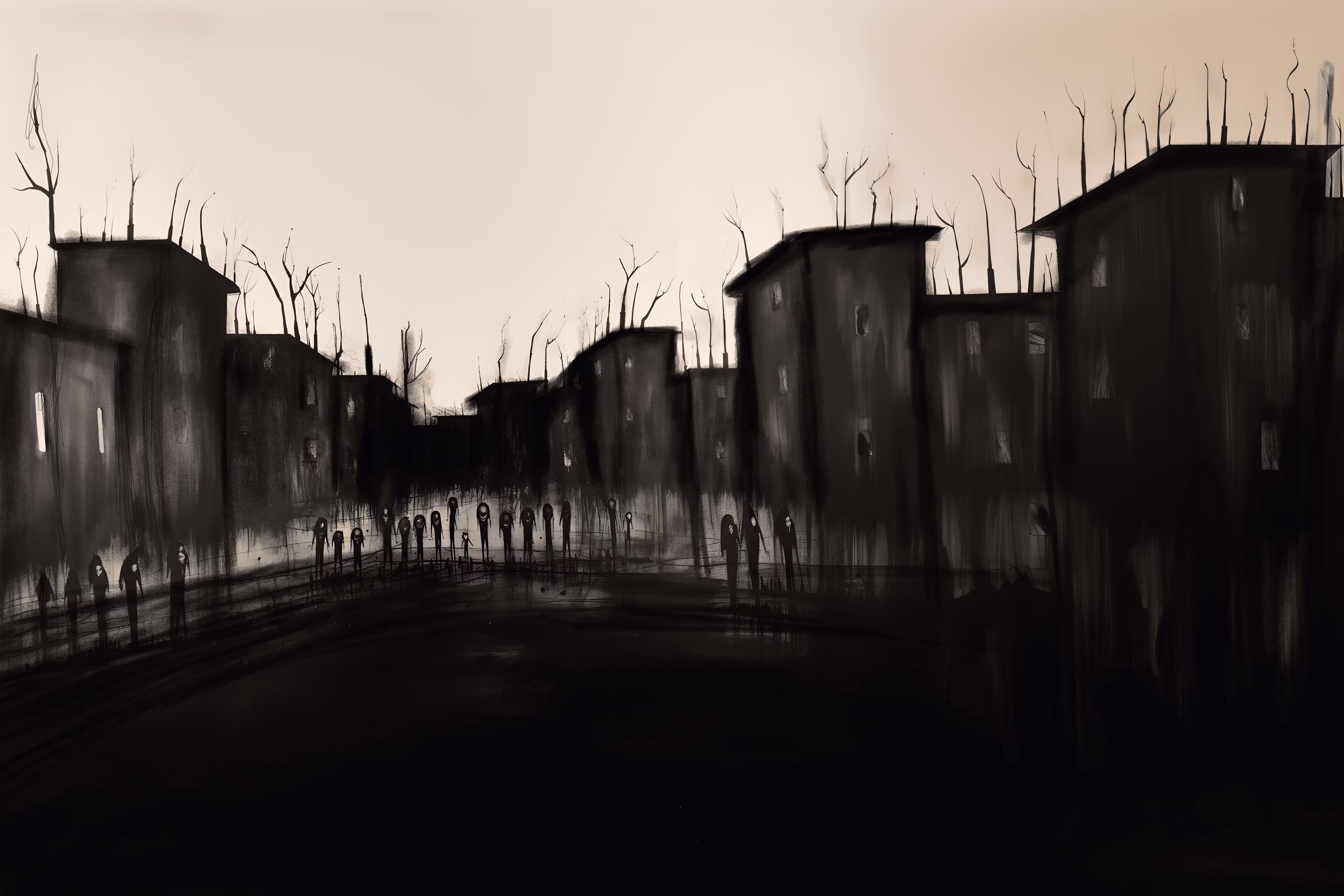 Unearthly Entities Inhabit Decayed Structures