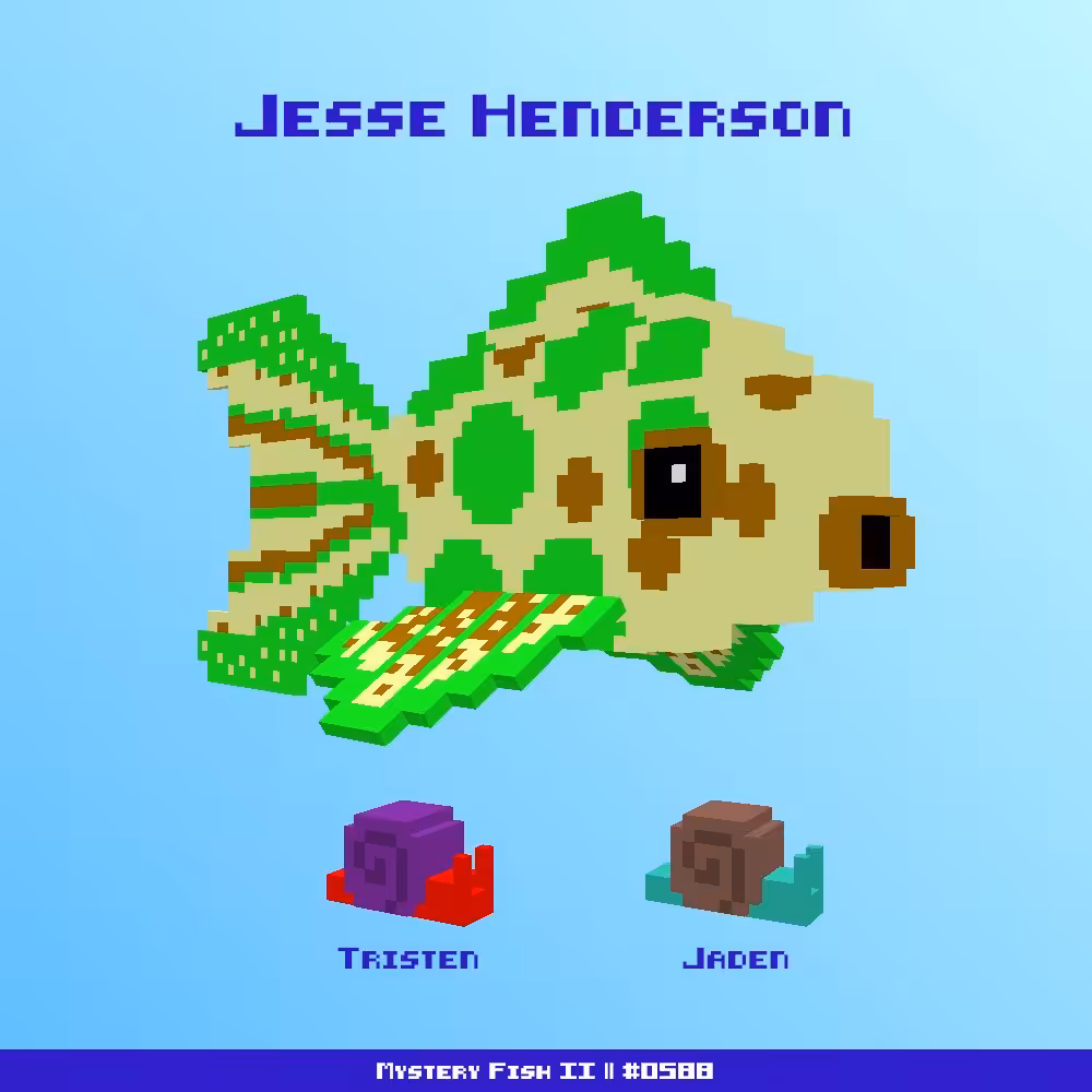 Jesse Henderson :: Mystery Fish 0588/1000