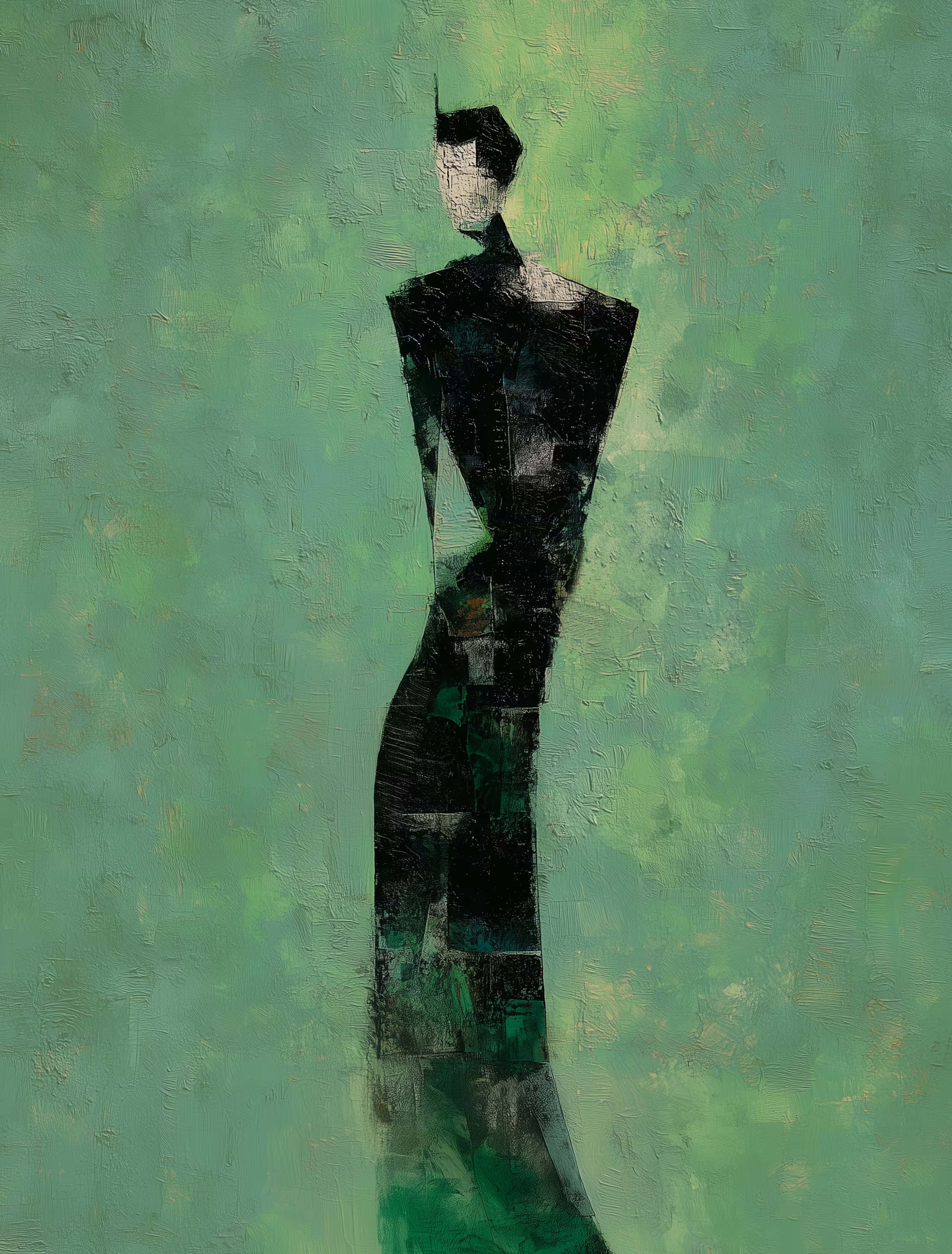 Silhouette in Mint