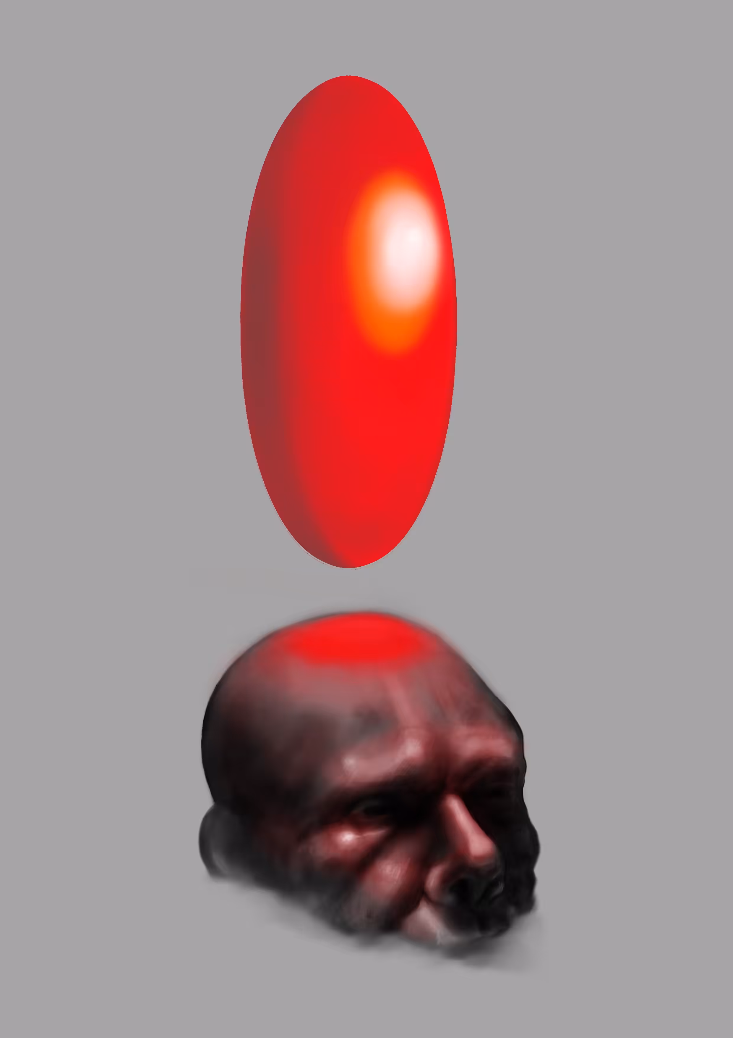 Head and red 