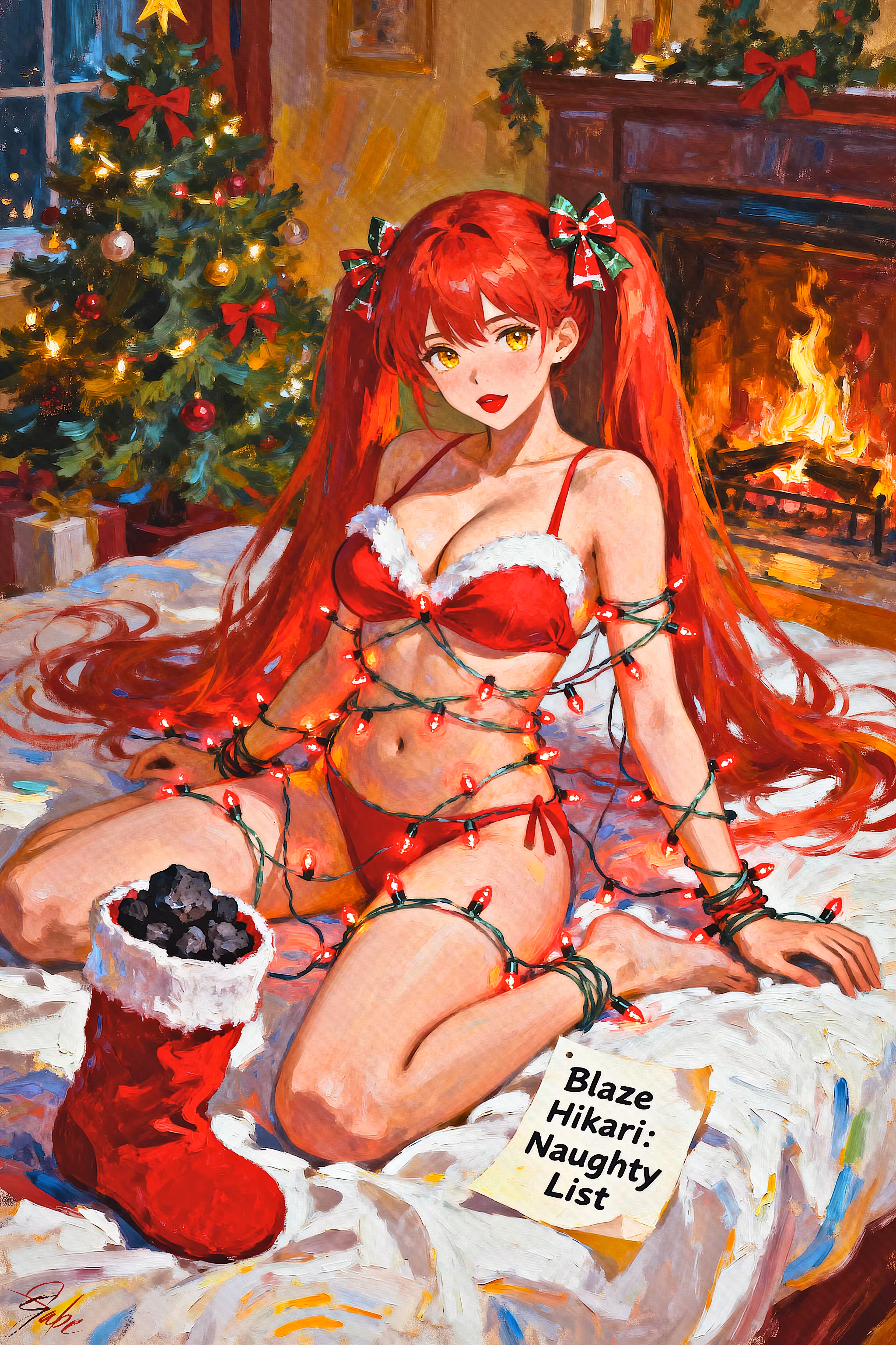 ❤️‍🔥🎅Naughty List Blaze🎅❤️‍🔥
