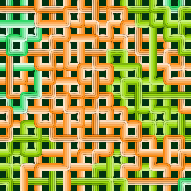 Bézier Truchet #84