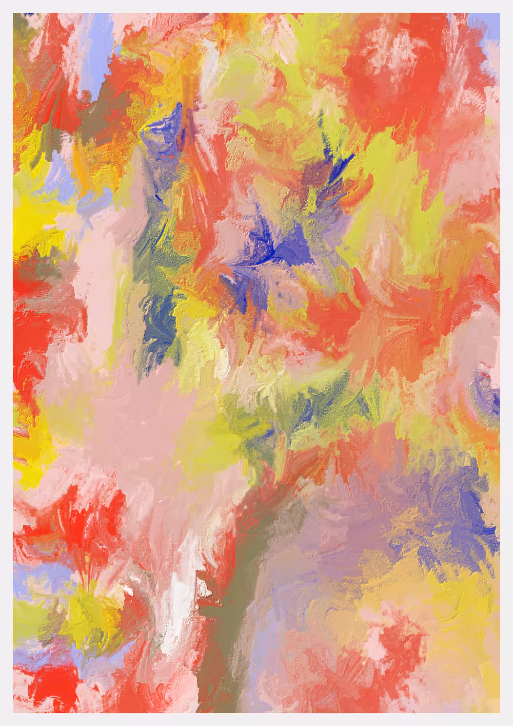 Paysages chromatiques B  #67