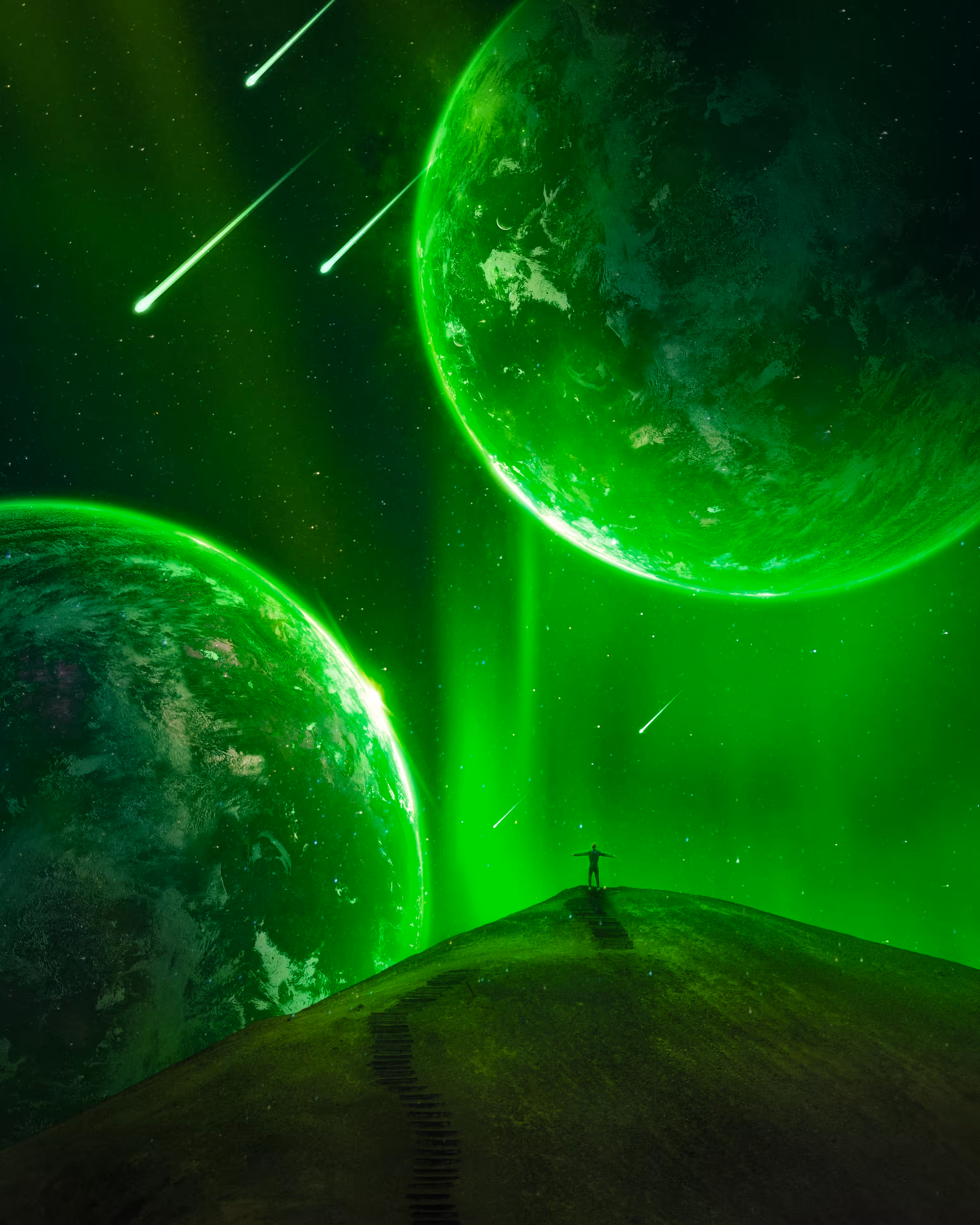 GREEN SPACE NEBULA