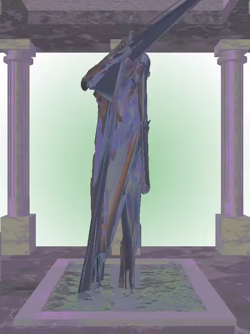 The Arguing Stealth Dark Blue Man #2143