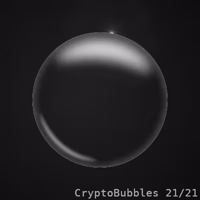 CryptoBubbles - Eerie Black