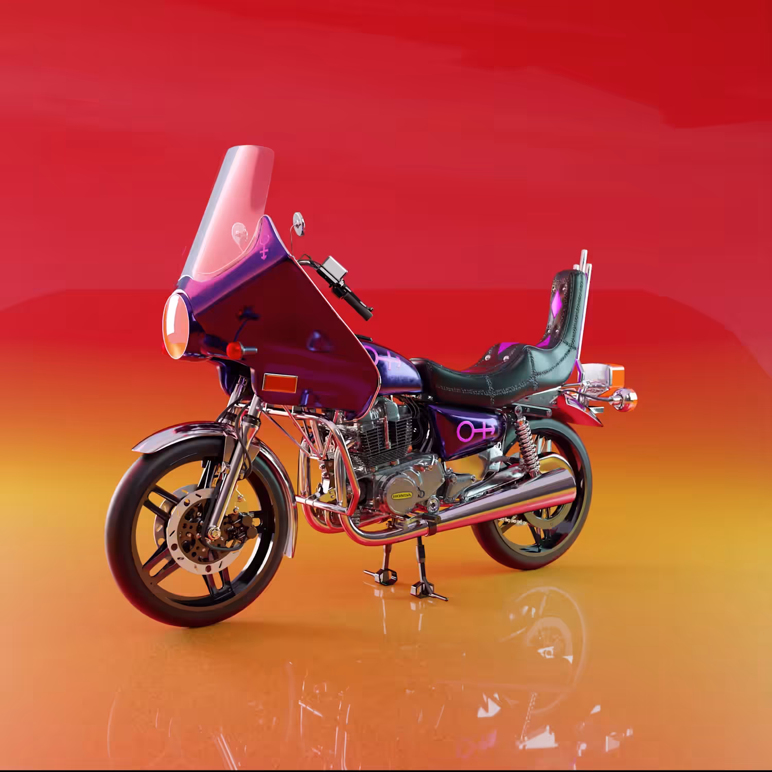 Purple Rain Motorcycle