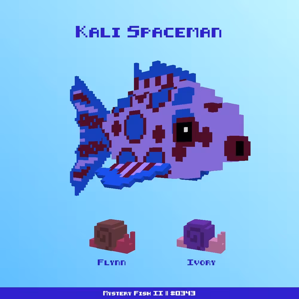 Kali Spaceman :: Mystery Fish 0343/1000