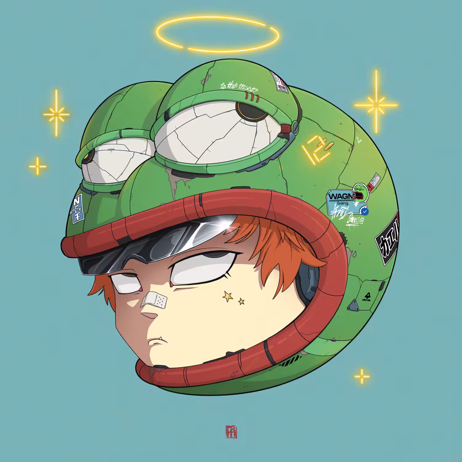 KHIILER HEAD #12 SpaceBoy