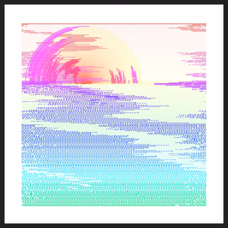 Glitch Acuarela #16