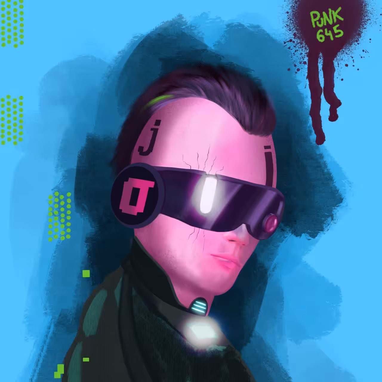 DOS Punk 645 Drawing