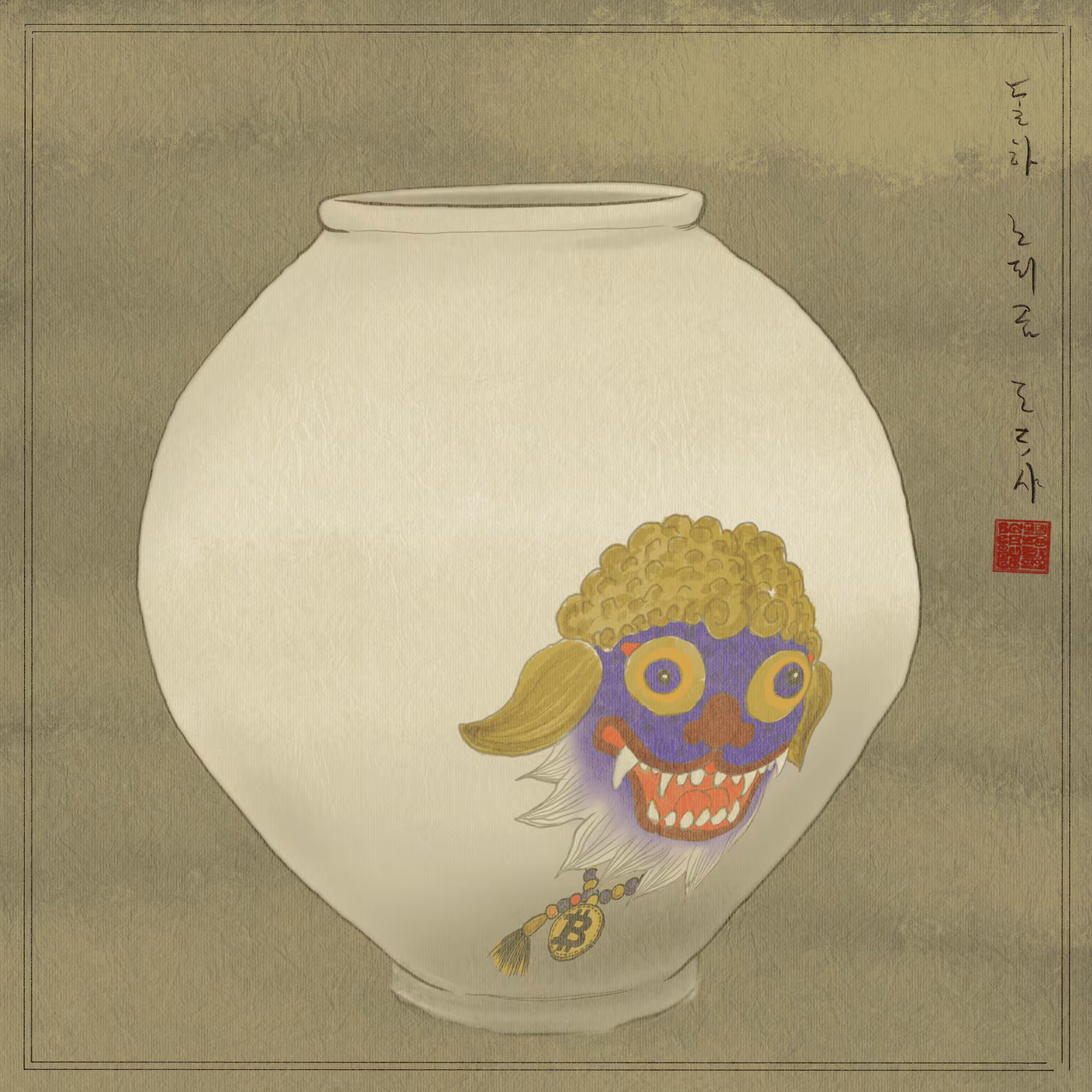 [SPECIAL EDITION]MOON JAR WITH B MEDAL