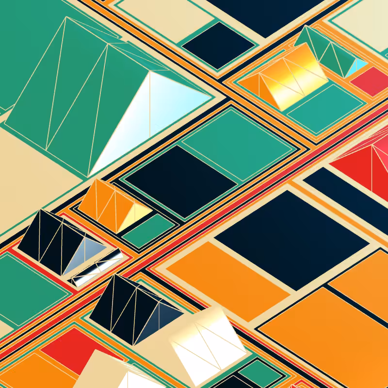 Geometric city #183