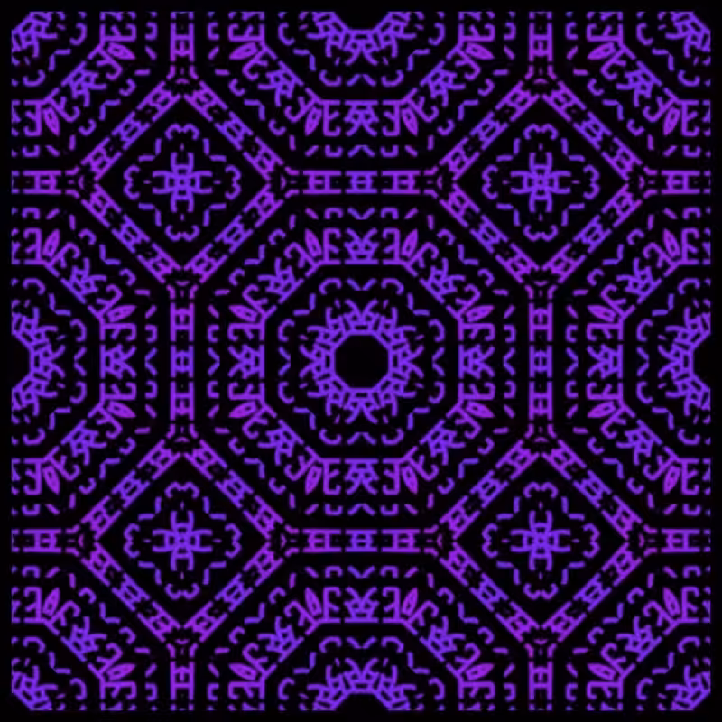 Дэ-generative Kaleidoscope #3