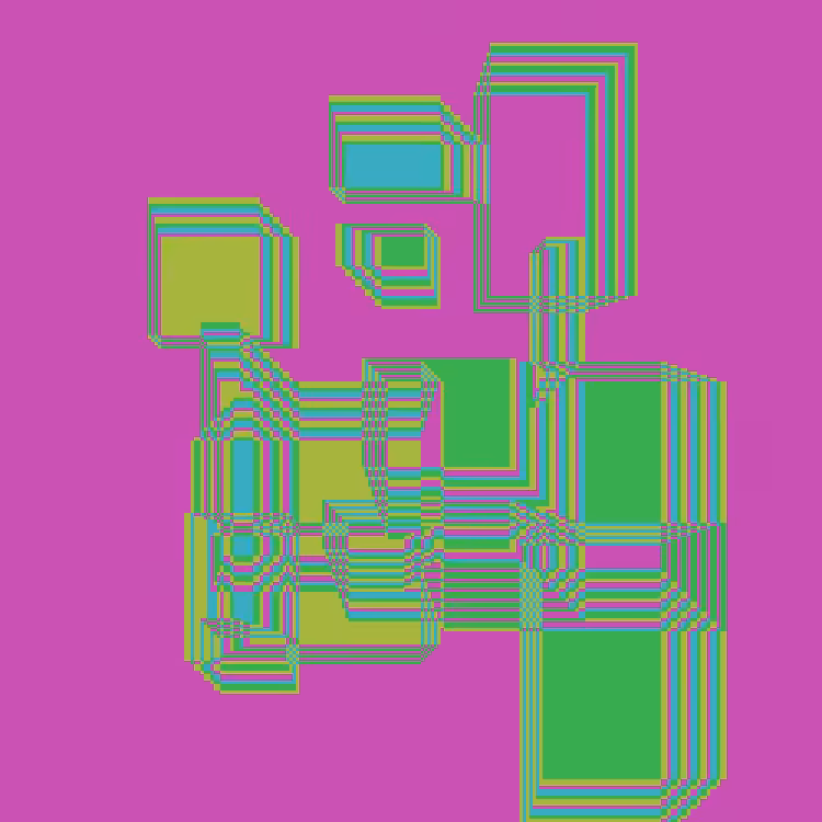Superimposed Rectangles #4