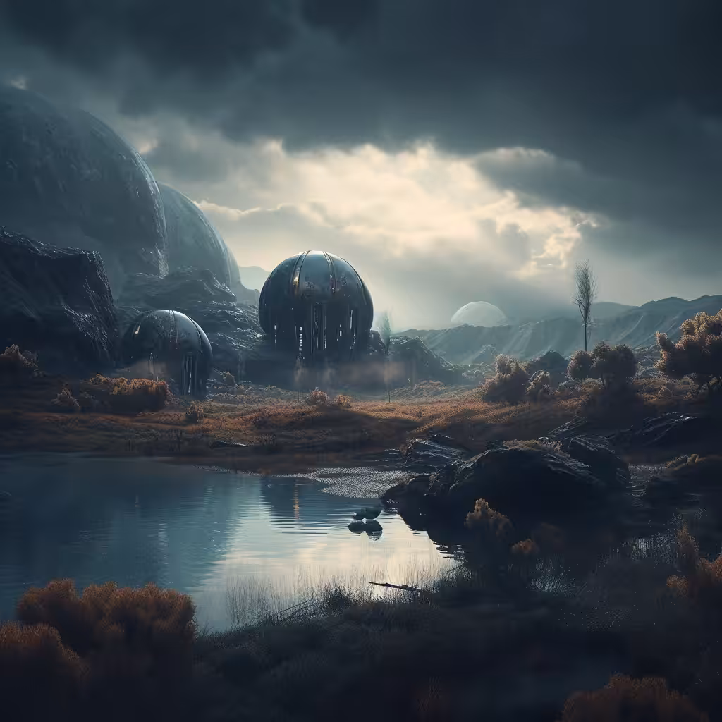 Moody landscape 