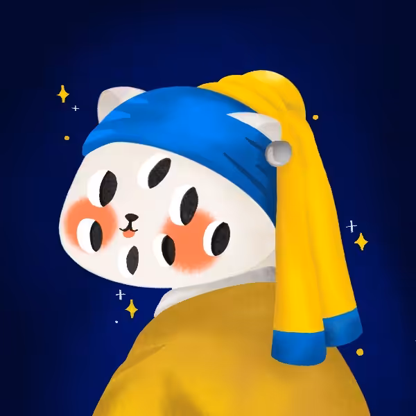 #18 MEOW WITH A PEARL EARRING 