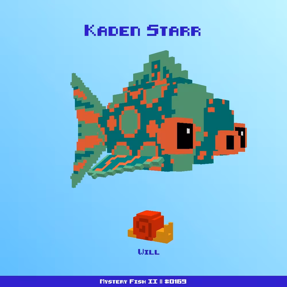 Kaden Starr :: Mystery Fish 0169/1000