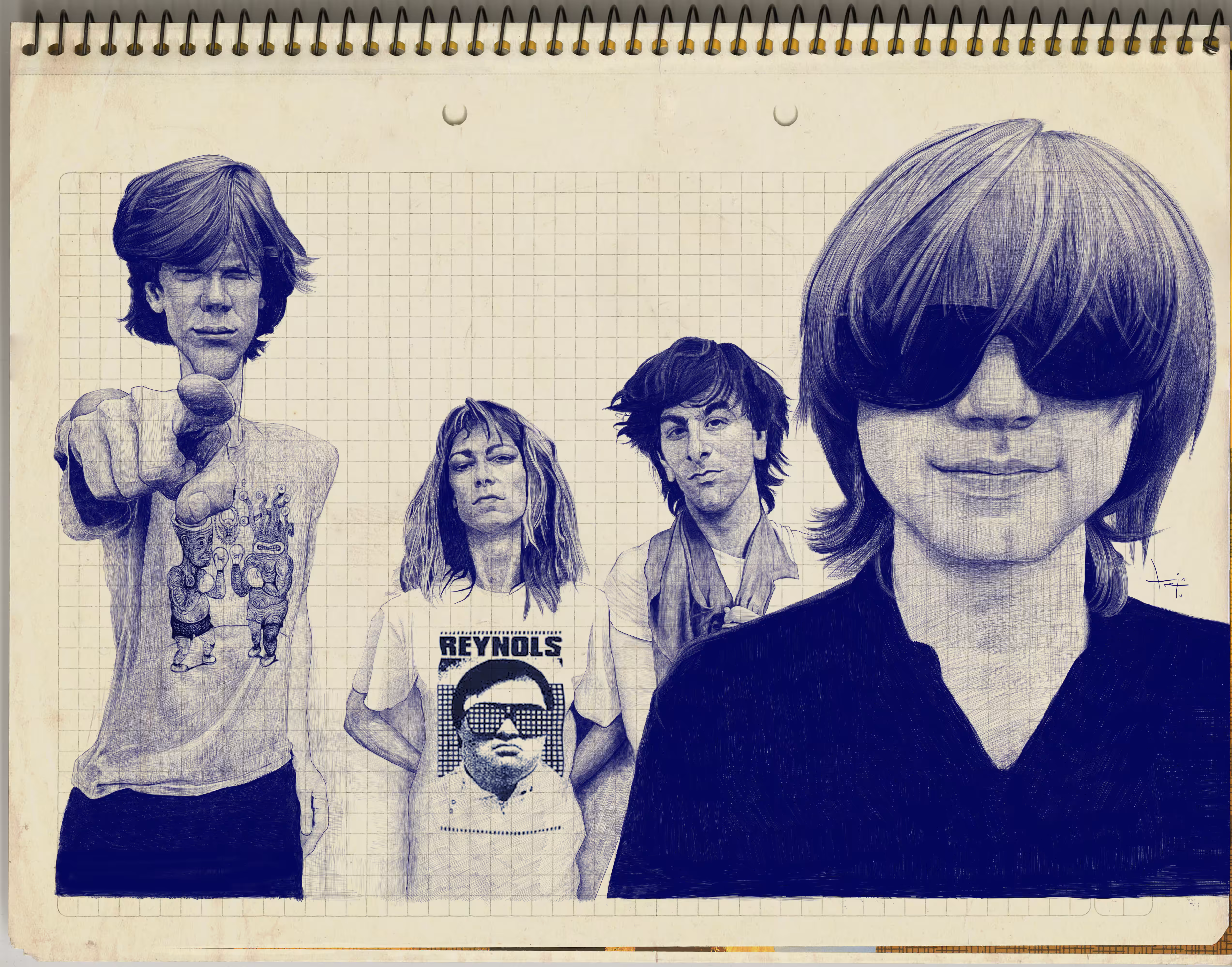 Sonic Youth portrait