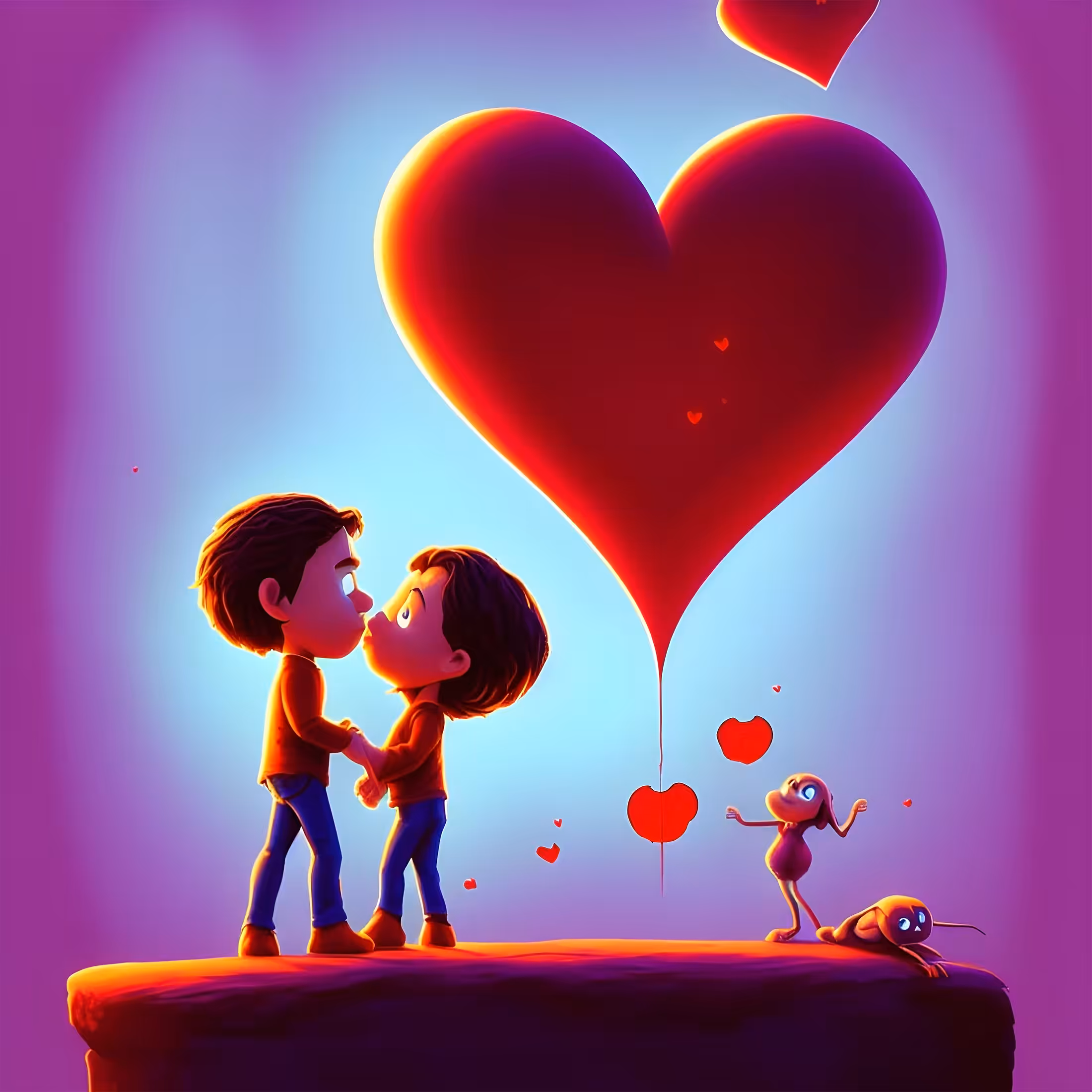 Love is a destination