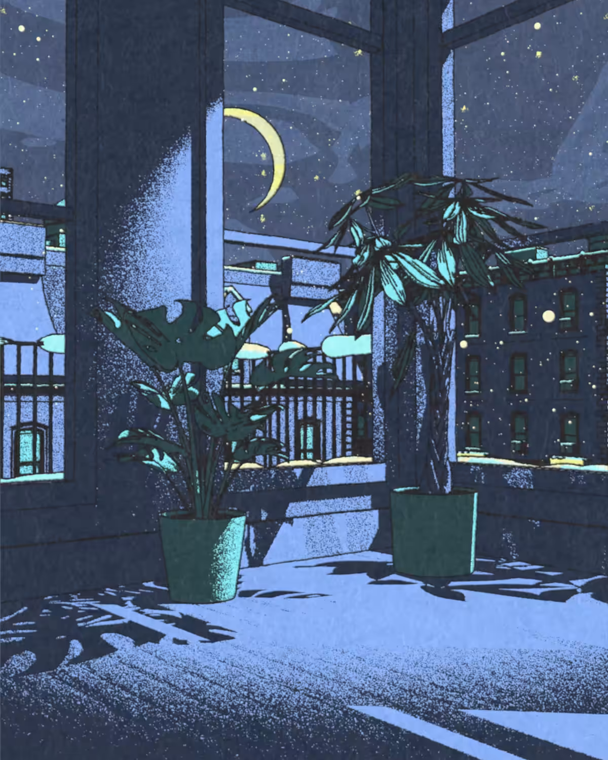 Snow in the Middle of the Night