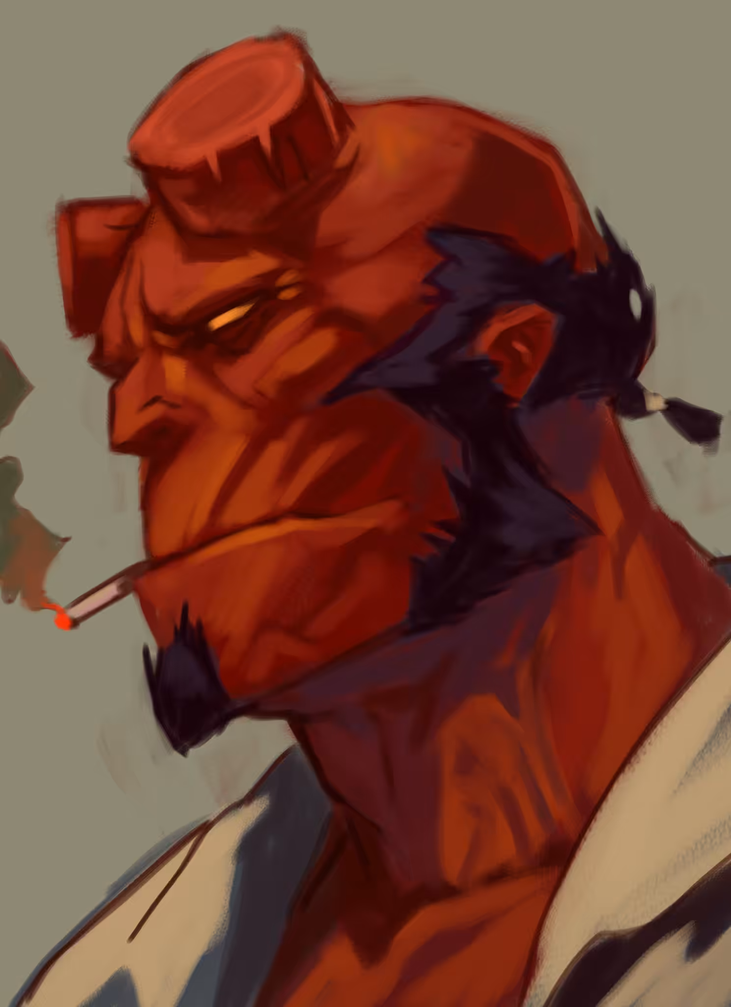 Hell boy fan art 2 