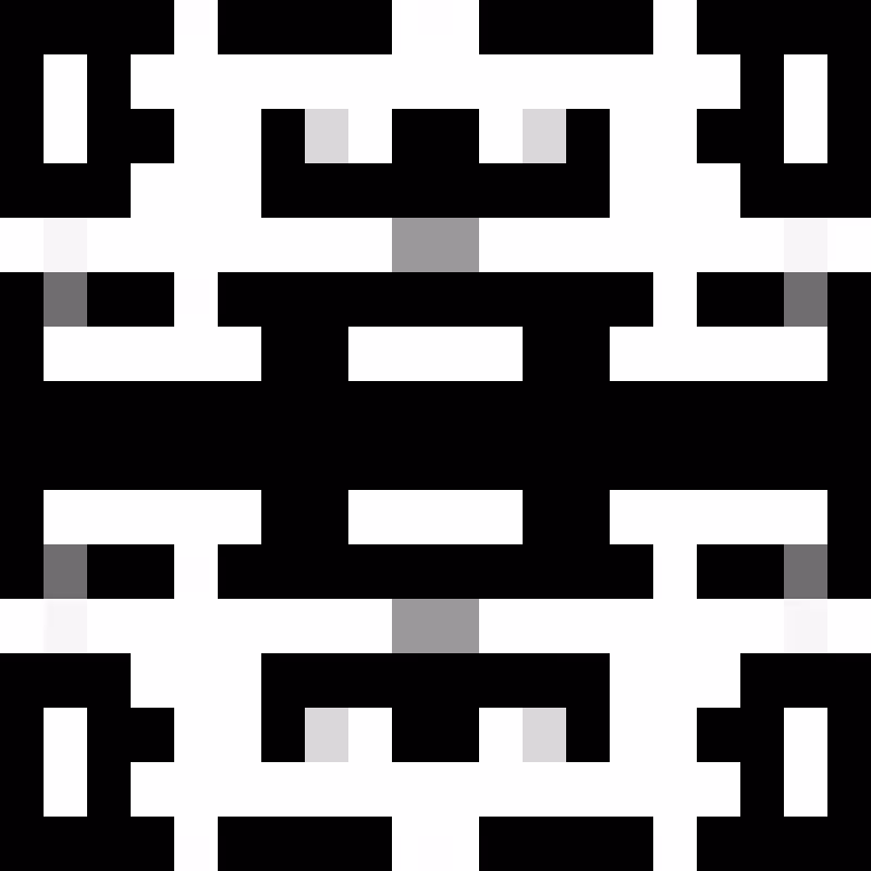 QR Glyphs Invaders #16