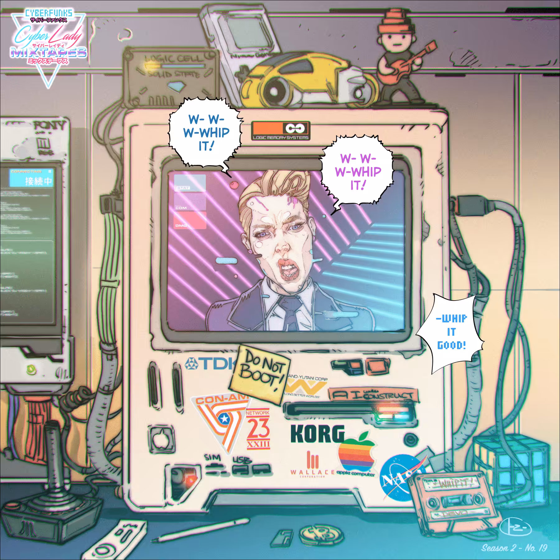 Cyberfunks-Season 2, CyberLady Mixtapes No.19