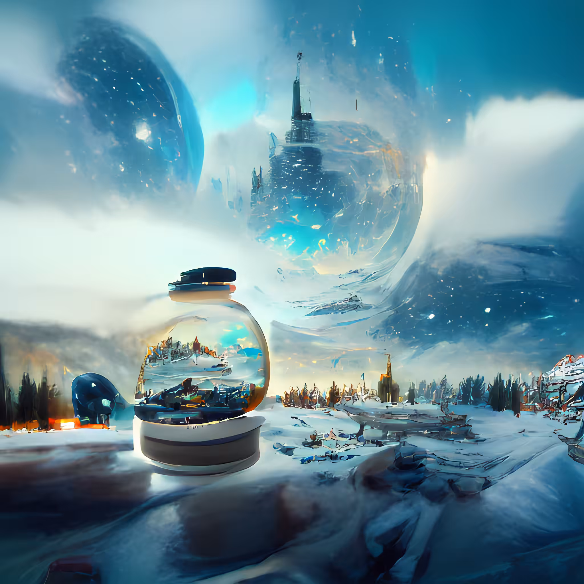 Holiday Snowglobe #05