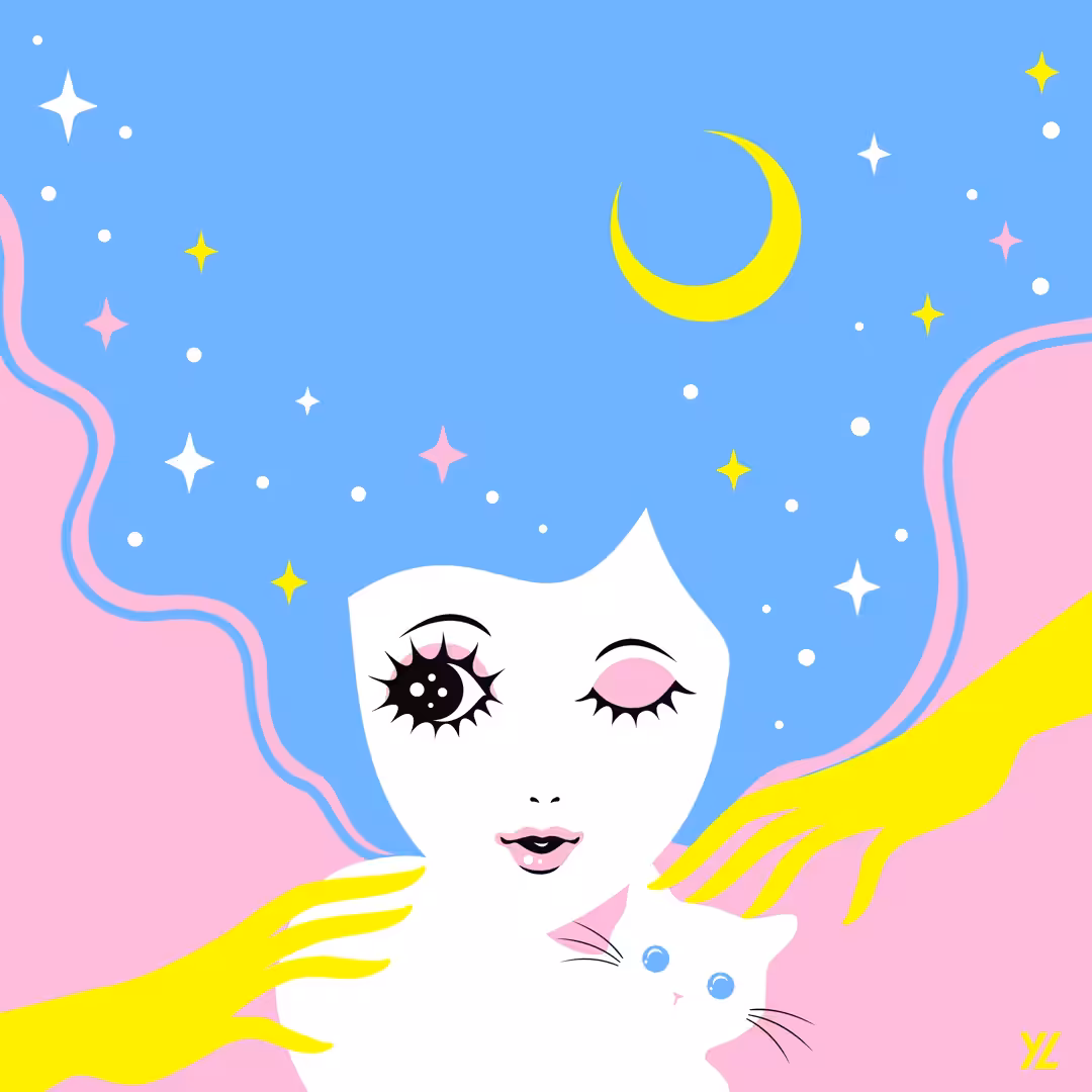 Lunar Stream of Thoughts (Day)